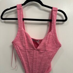 Zara pink top